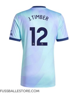 Günstige Arsenal Jurrien Timber #12 3rd trikot 2024-25 Kurzarm